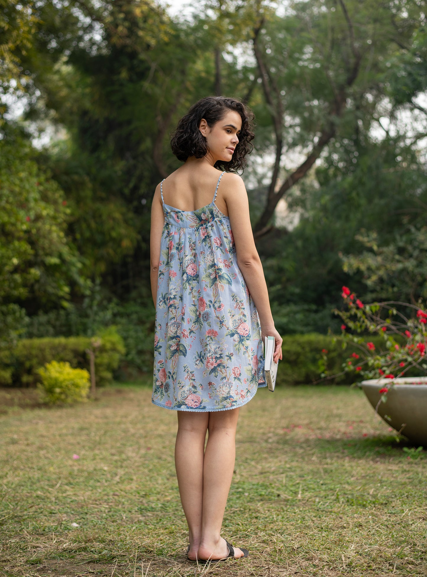 Olivia Nighty : Chelsea Chambray Voile