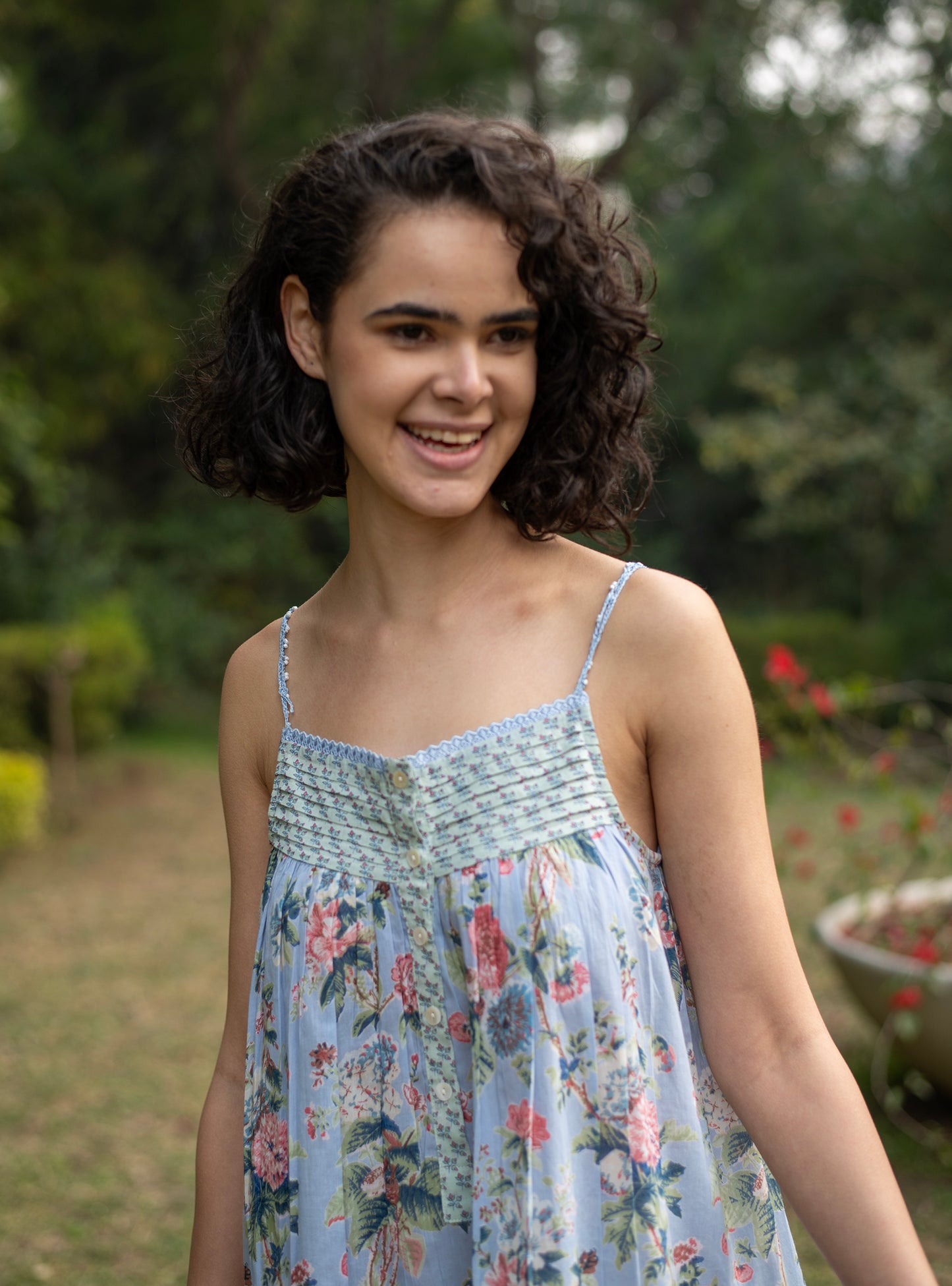 Olivia Nighty : Chelsea Chambray Voile