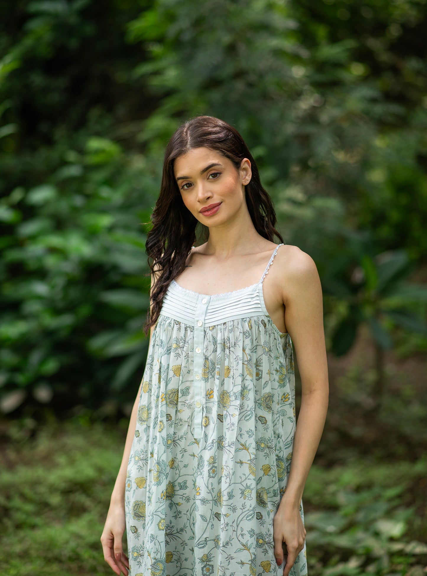 Olivia Nighty  : Swati Blue