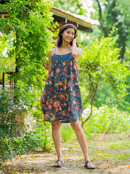 Olivia Nighty : Malabar Neelam Voile