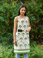 Printed Apron : Banana Country Sheeting