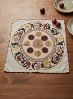 Printed Napkin Set of 2 : Samarkand Beige Sheeting