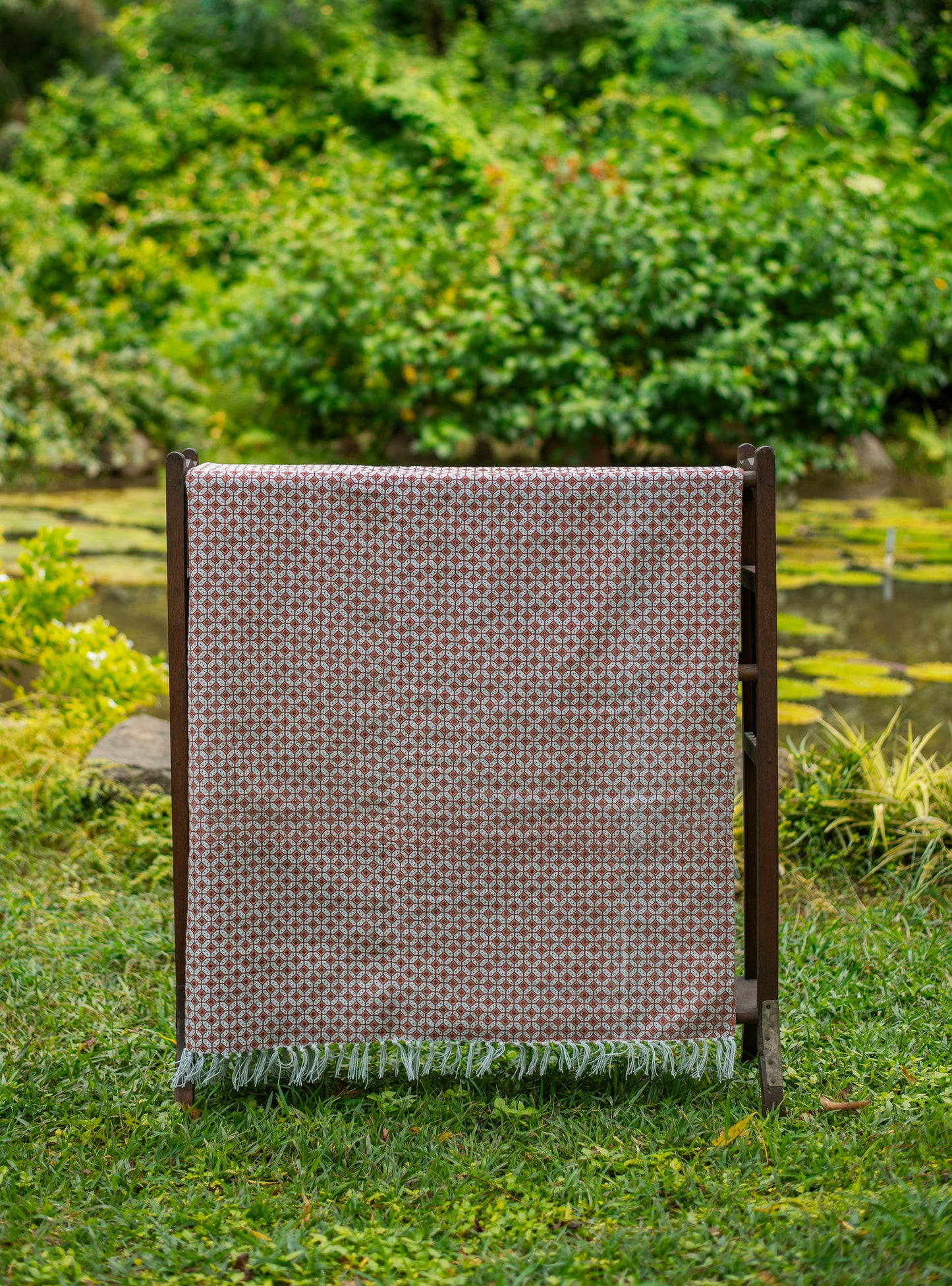 Printed Rug Reversible : Malabar Celeste Handloom