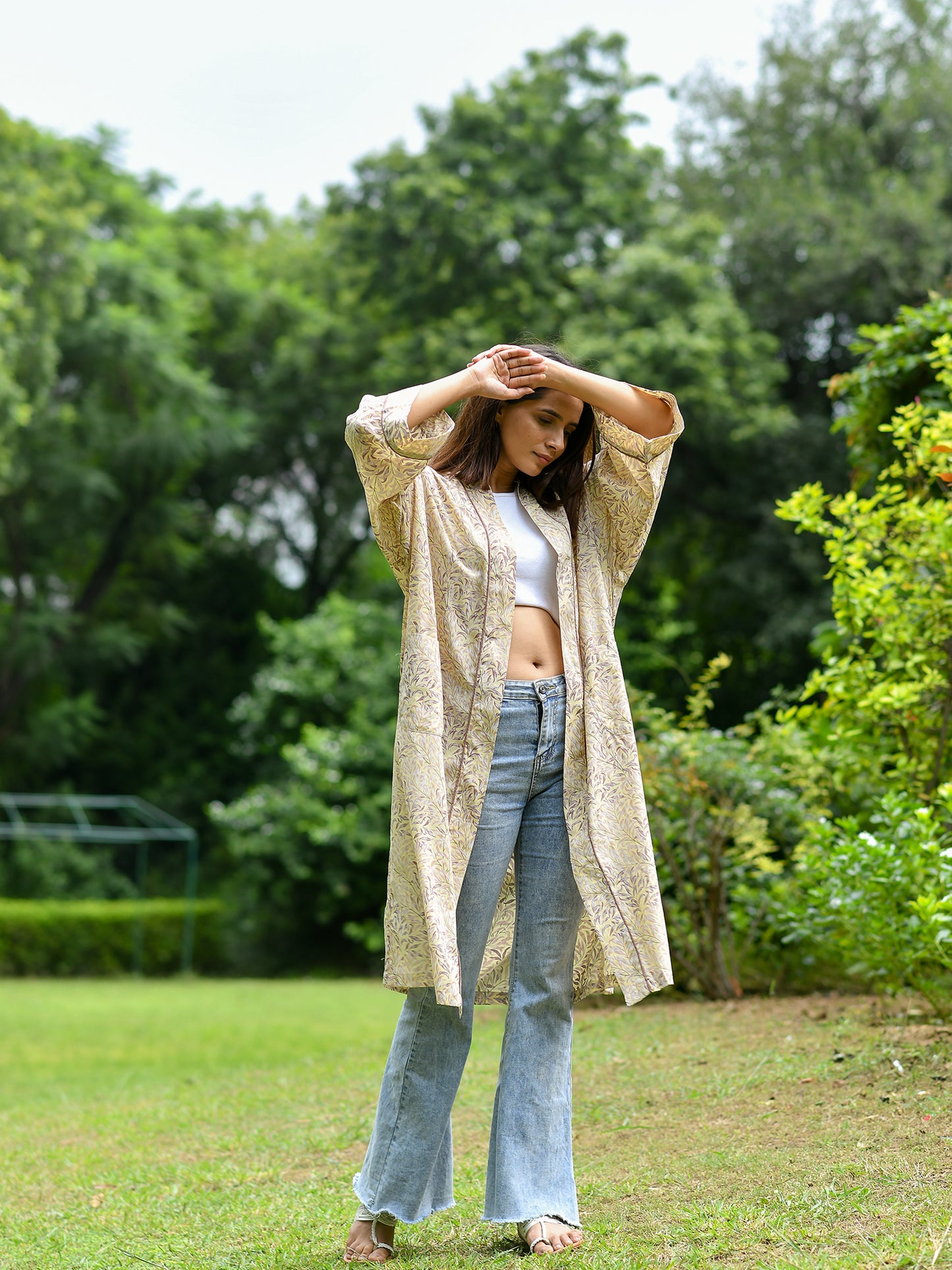 Robe : Reema Gingembre Voile