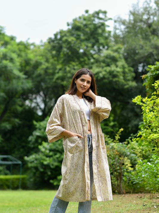 Robe : Reema Gingembre Voile