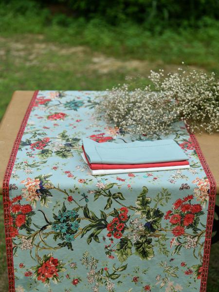Printed Runner : Sardinia Sky Canvas