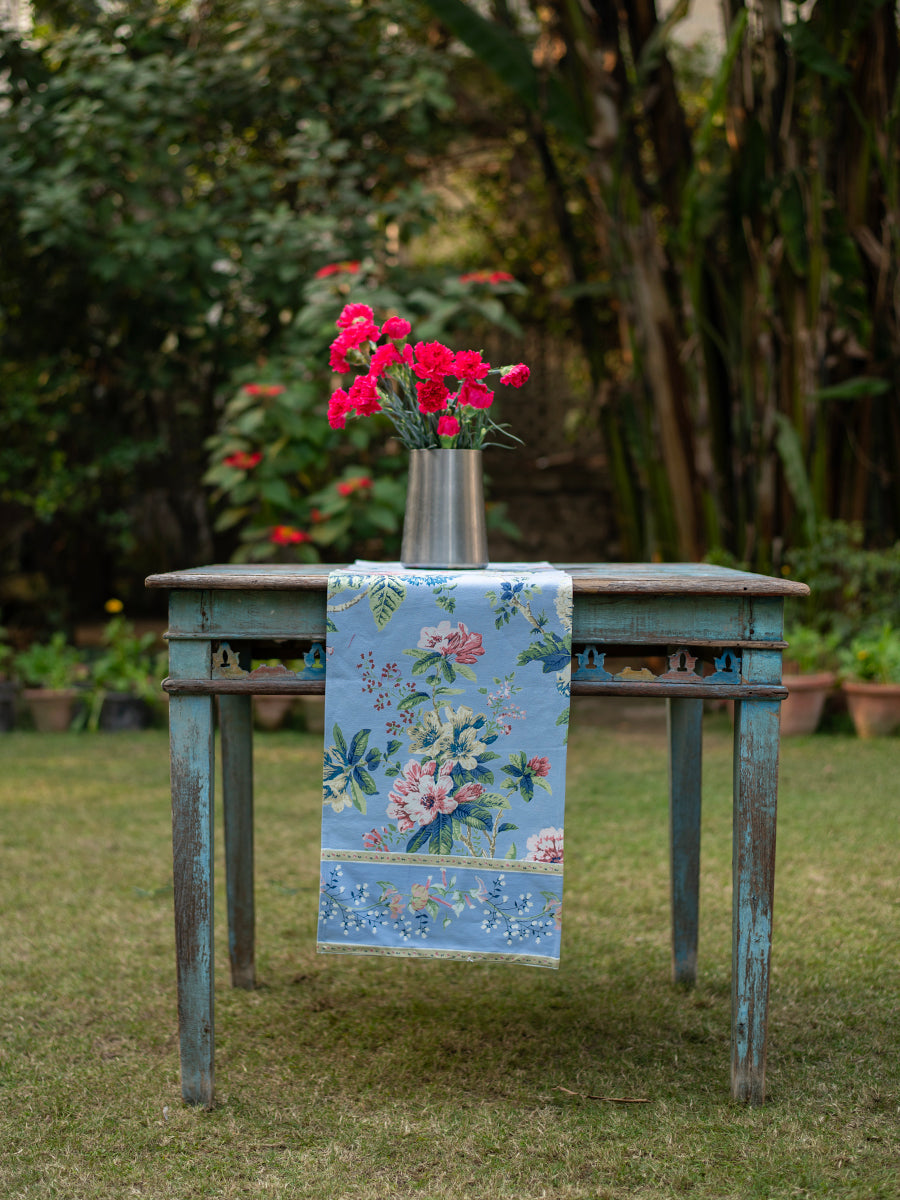 Printed Runner : Sardinia Sky Canvas