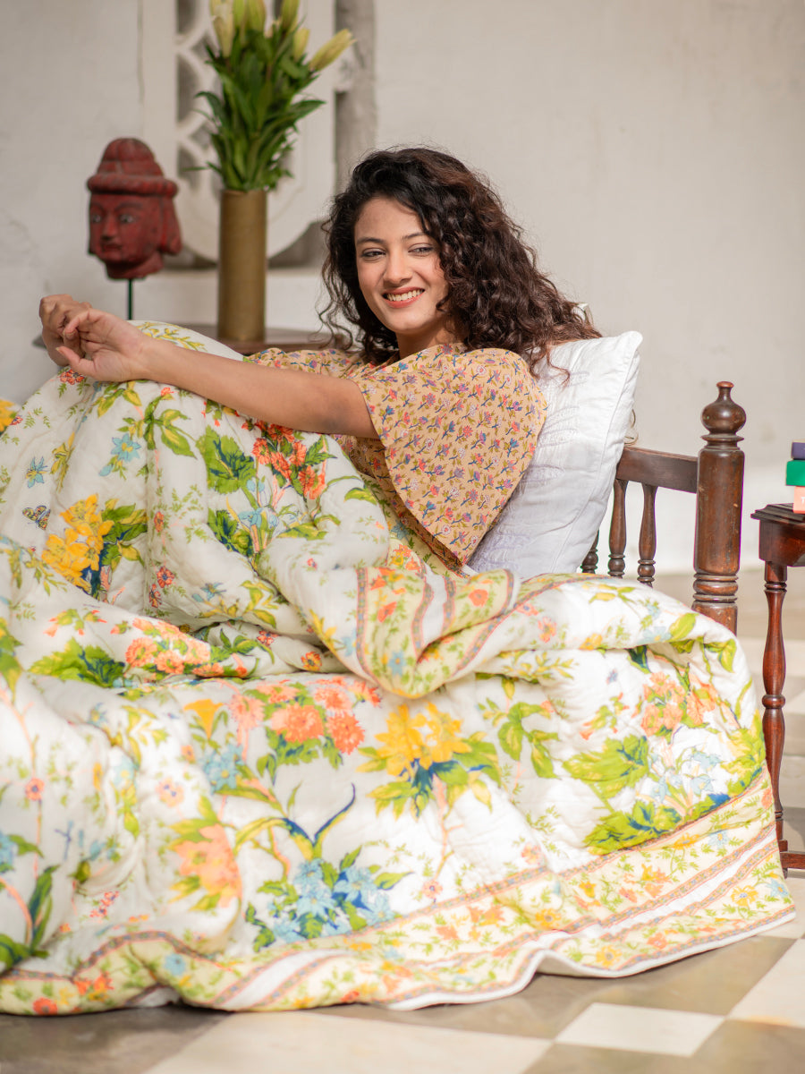 Printed Quilt : Corsica Country