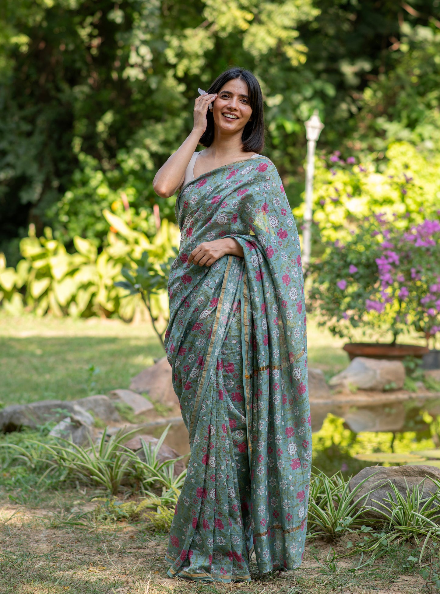 Saree  : Tara Teal