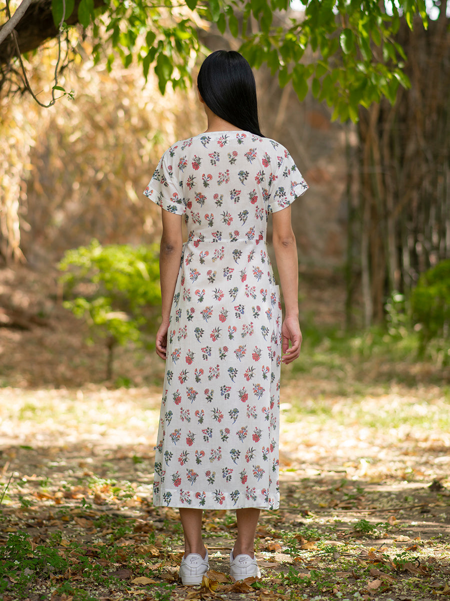 Pocket Wrap : Toile Cream