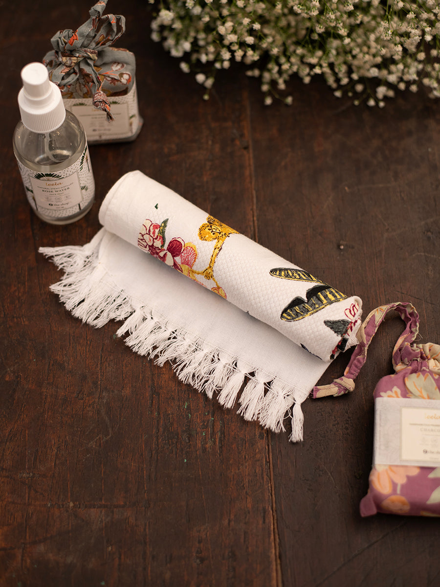 Kerala Hand Towel  : Ubud Natural