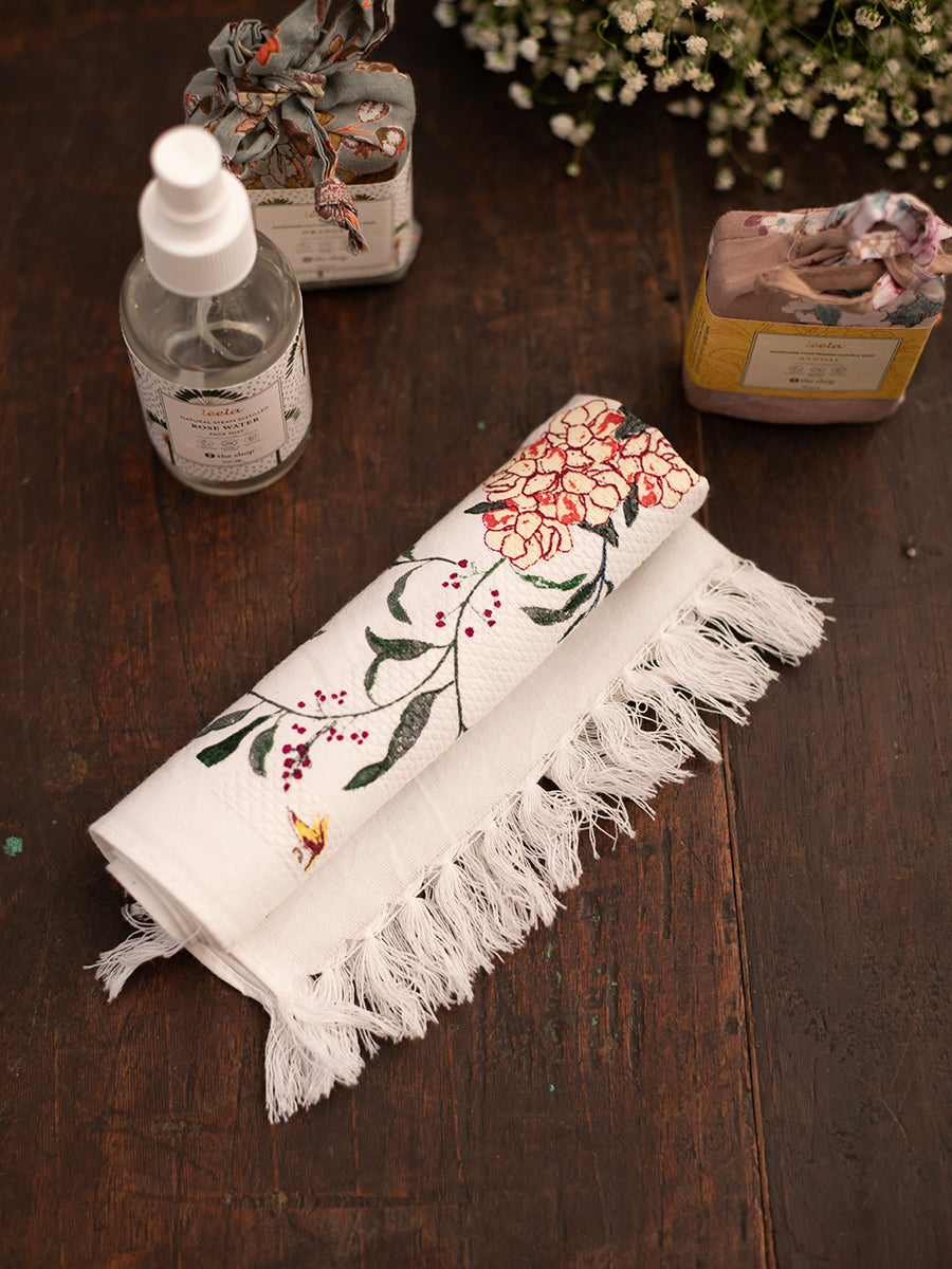 Kerala Hand Towel  : Ubud Natural