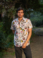 Xavier Shirt Half Sleeves : Ubud Natural Voile