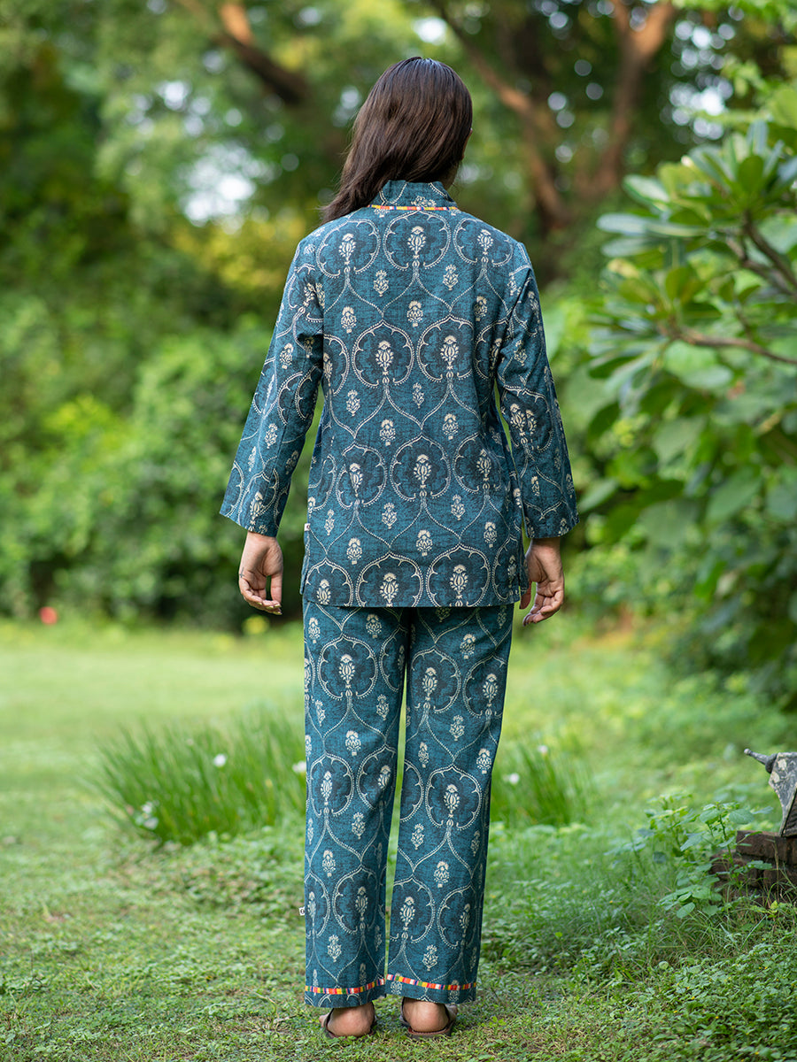 Ujbeki Top : Amin Navy Slub