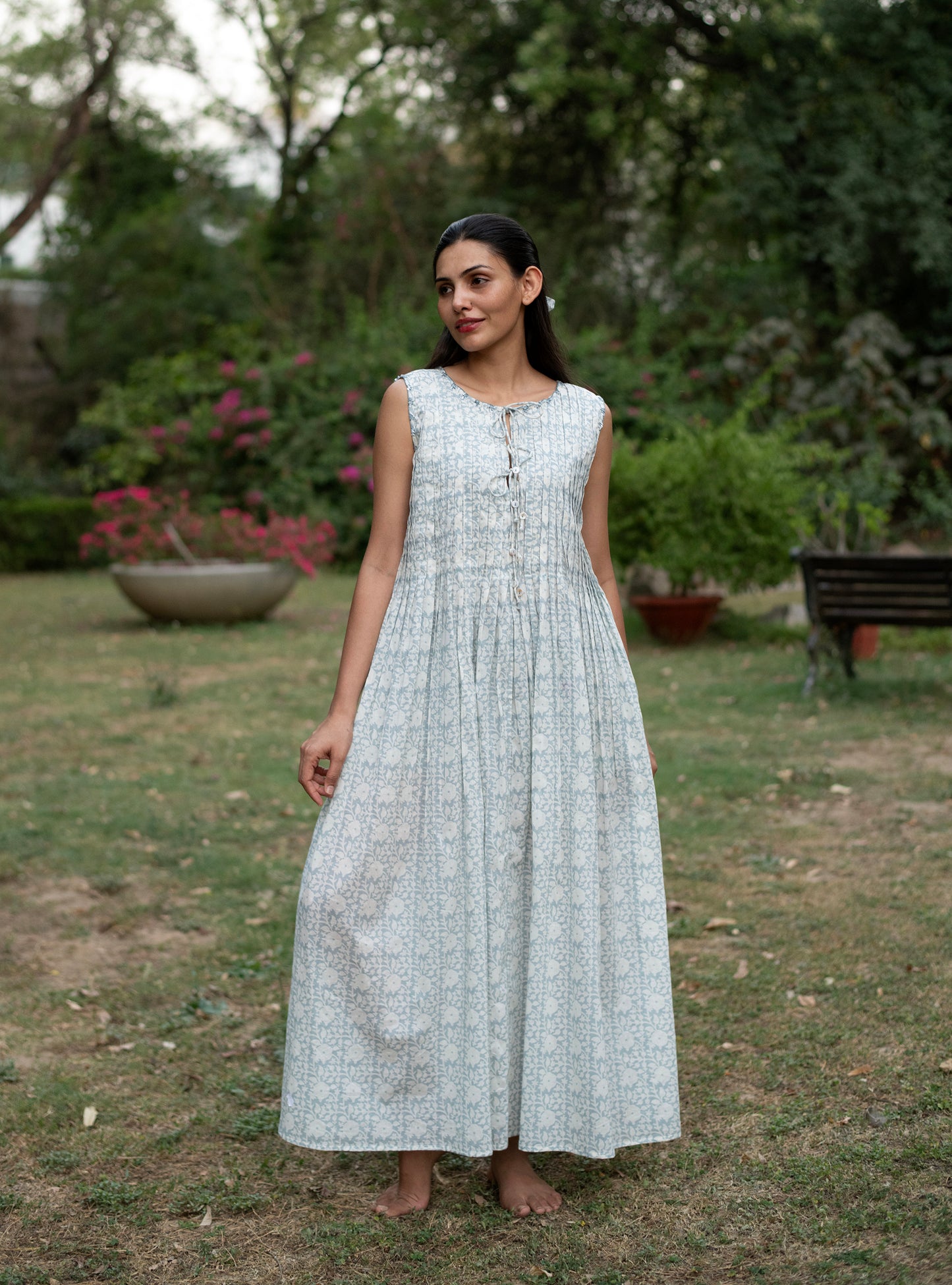 Ukiyo Dress : Camryn Celeste Voile