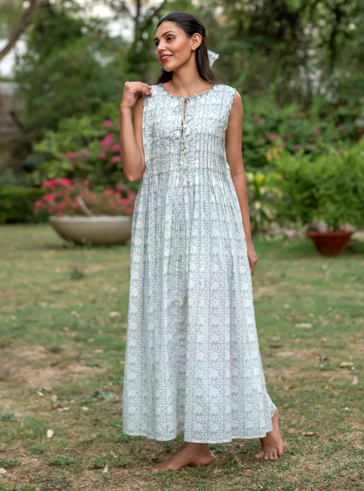 Ukiyo Dress : Camryn Celeste Voile