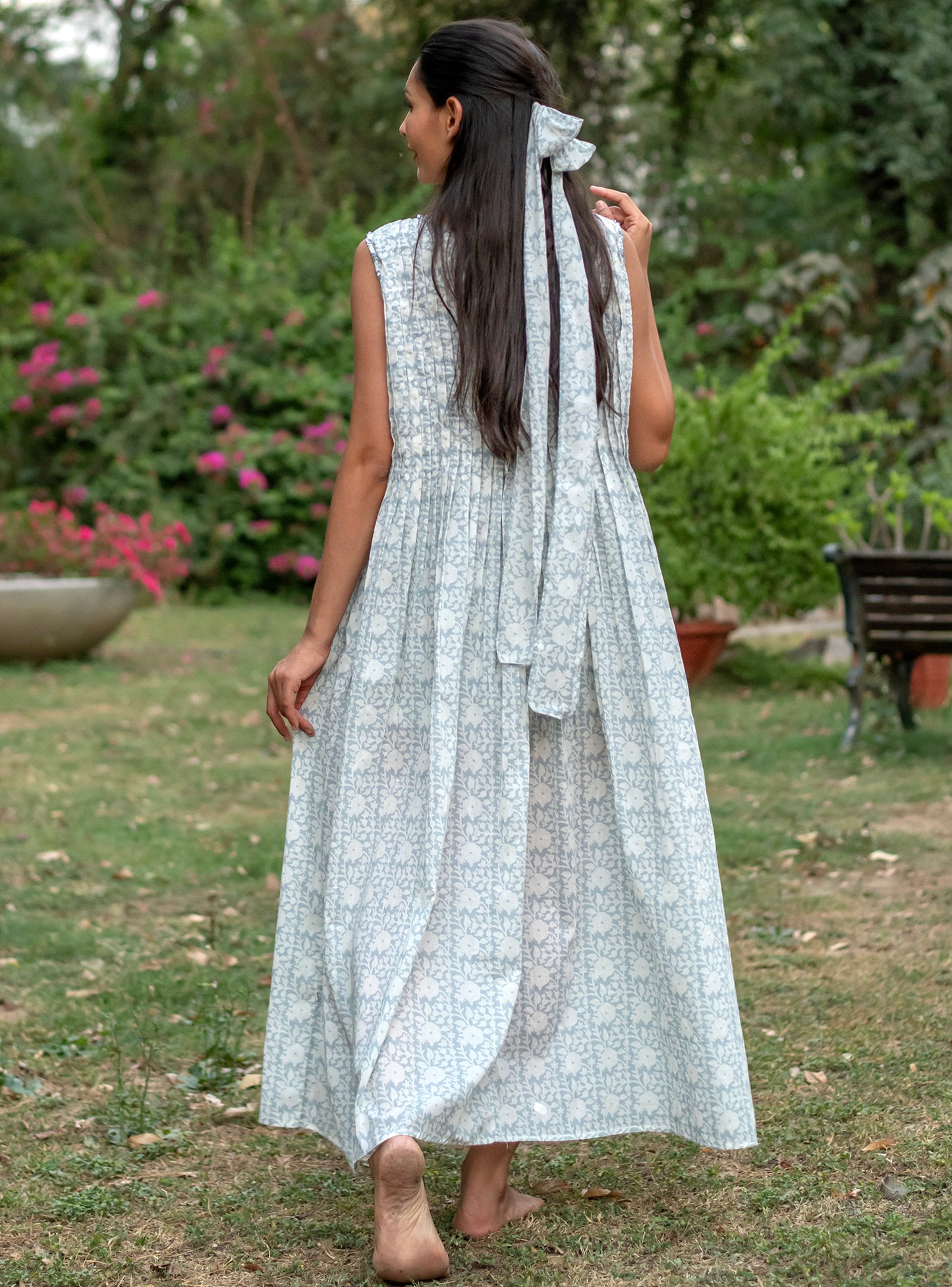 Ukiyo Dress : Camryn Celeste Voile