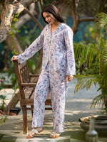 Vanessa PJ Set : Wildflower Lavender Voile