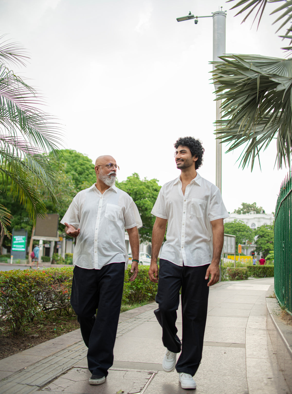 Xavier Shirt Half Sleeves : Solid Natural St Voile