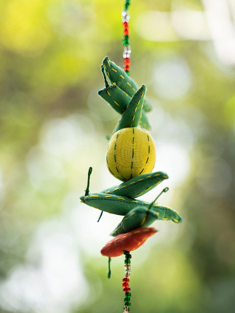 Hanging Chilli Lemon Green