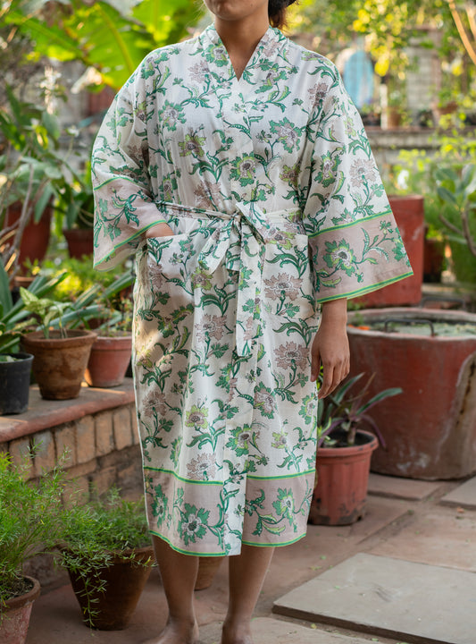Robe : Chrysanthemum Ivory Voile