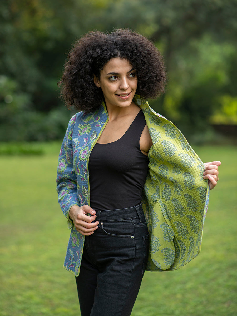 Easy Fit Jacket Reversible : Java Riviera