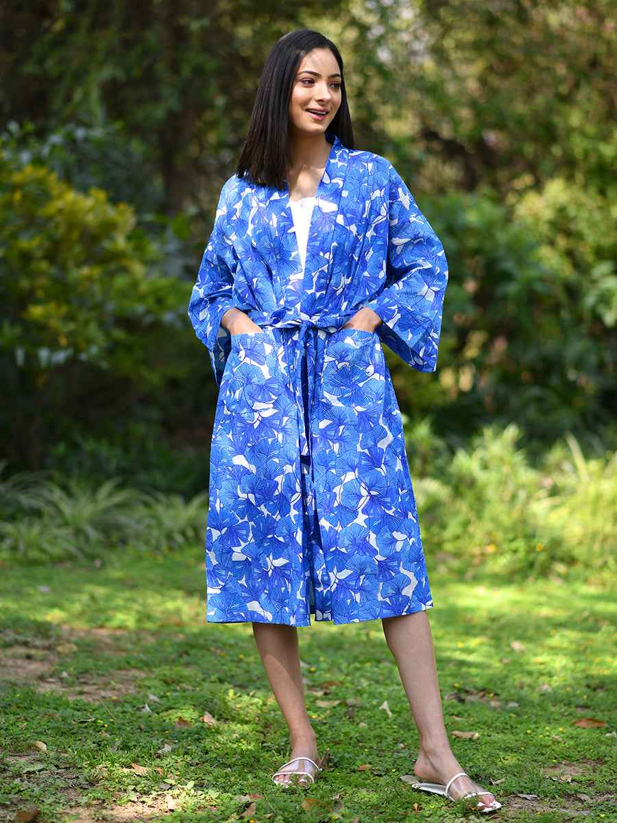 Robe:  Ginko Blue