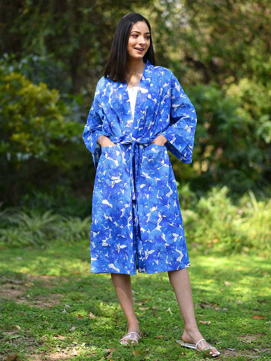 Robe:  Ginko Blue