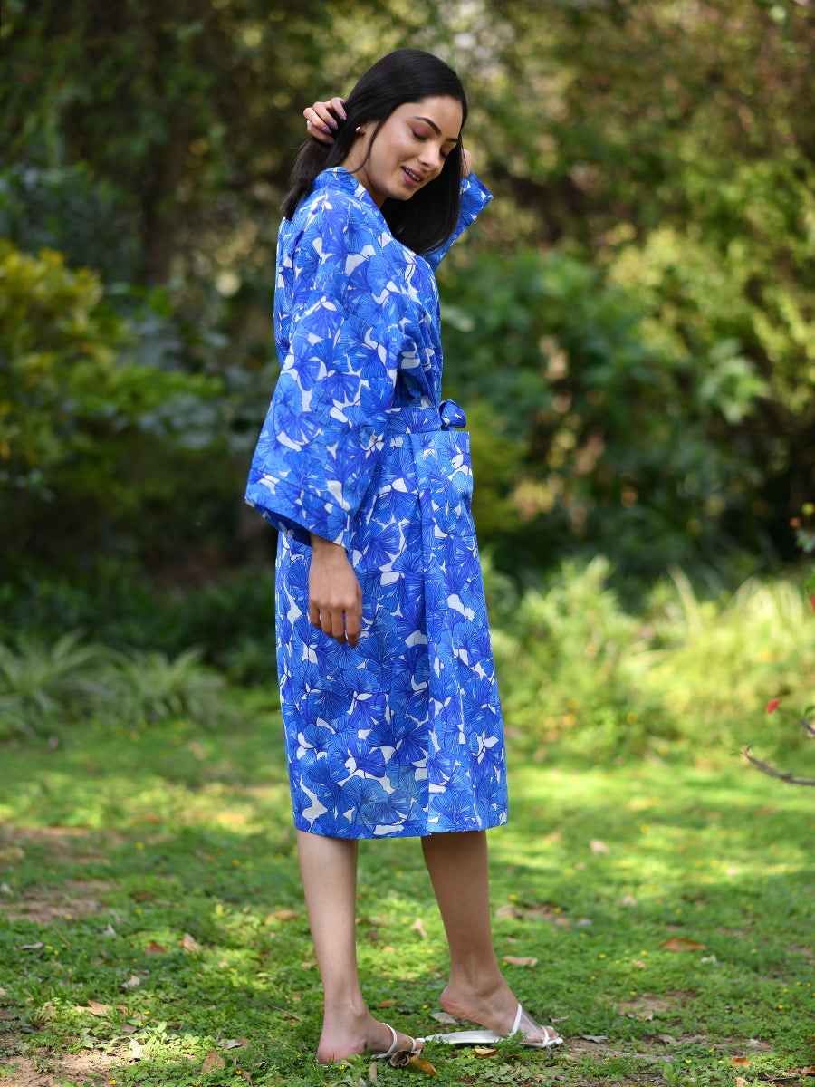 Robe:  Ginko Blue