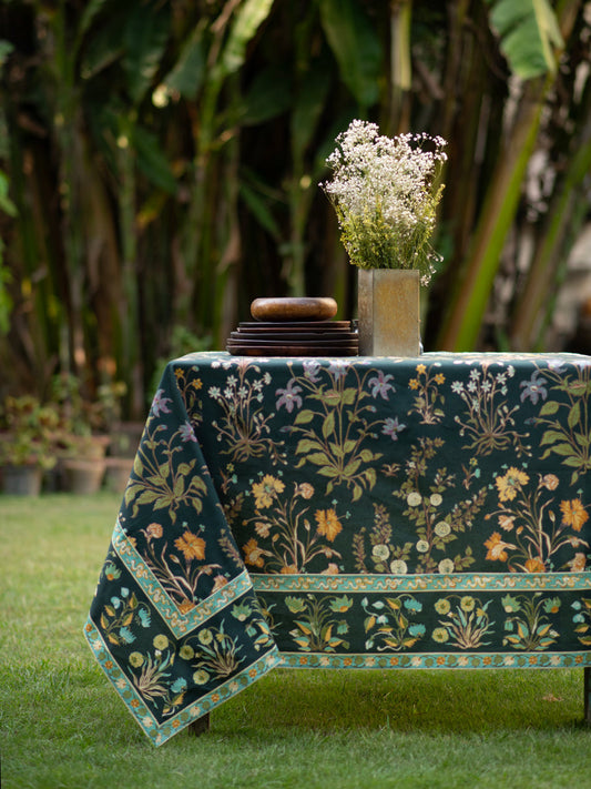Table Cloth : Garden Emerald Sheeting