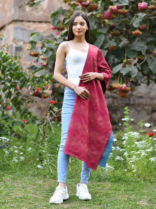 Vintage Handstitched Stole  : Gudri Assorted