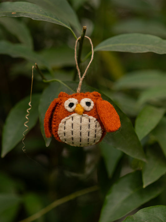 Felt Hanging : Owl