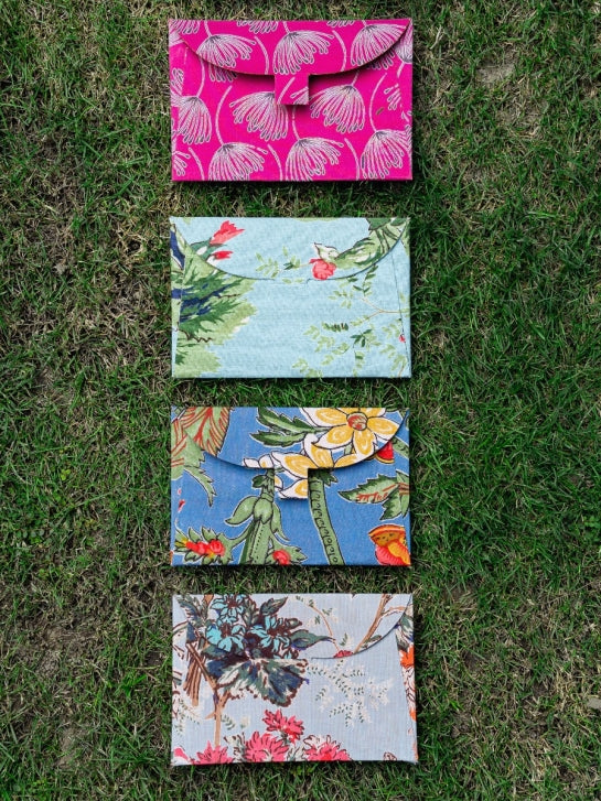 Printed Fabric Envelope: Upcycle Assorted