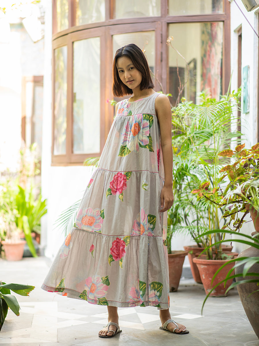 Cove Dress  : Madrid Grey