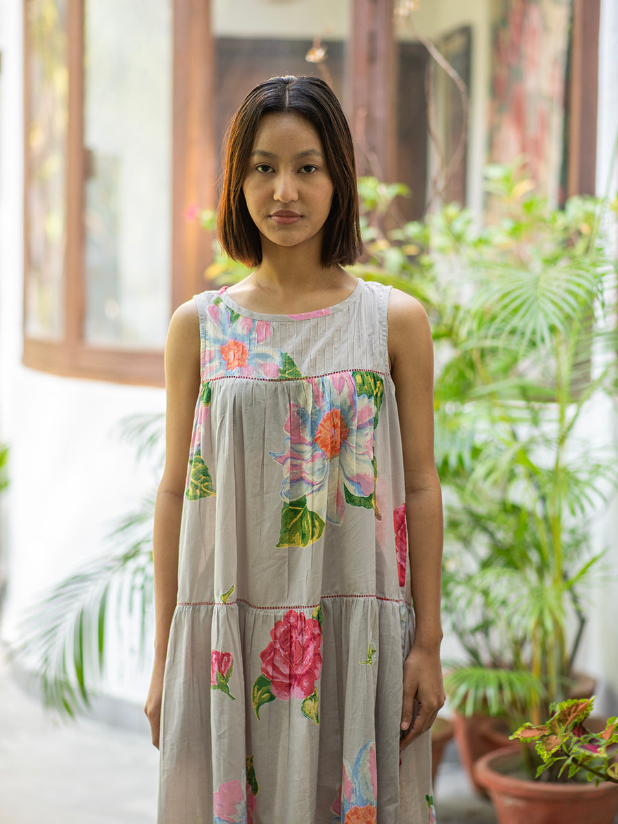 Cove Dress  : Madrid Grey