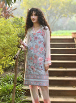 Printed Apron  : Malabar Celeste