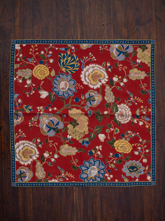 Printed Napkin Set of 2 : Malabar Rust Sheeting