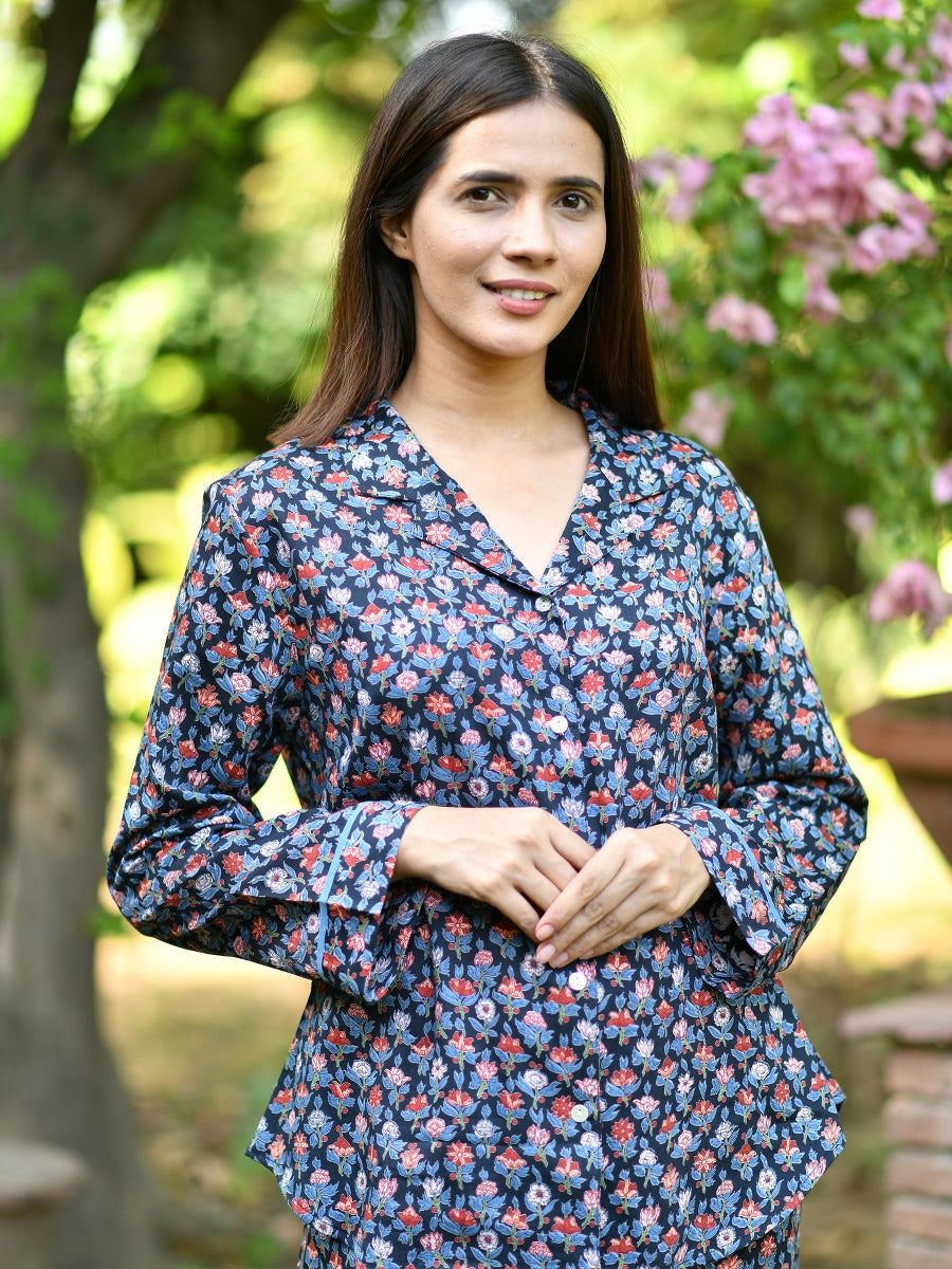 Eden Vanessa PJ Set : Black