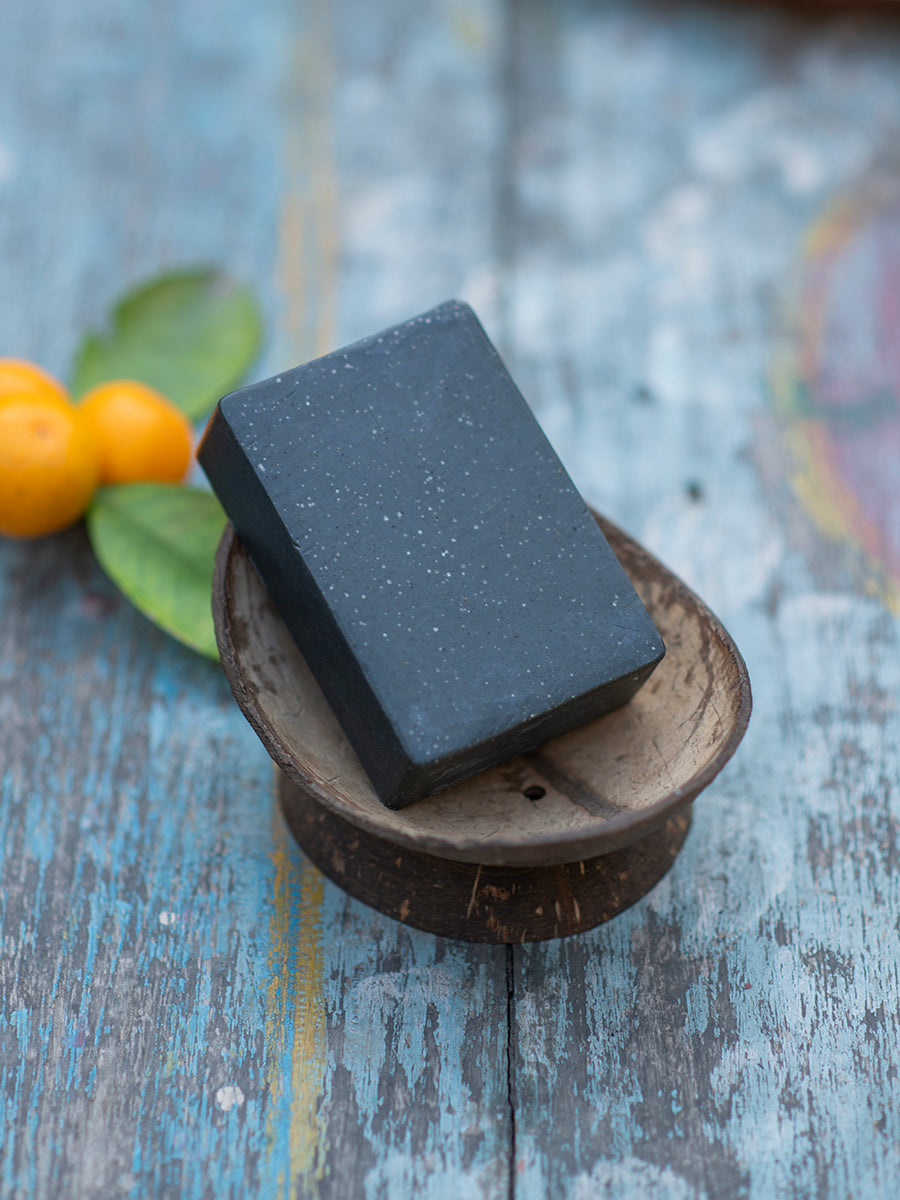 Soap Dish :   Coconut Shell