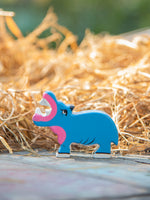 Wild Animal  : Hand Painted  Hippo